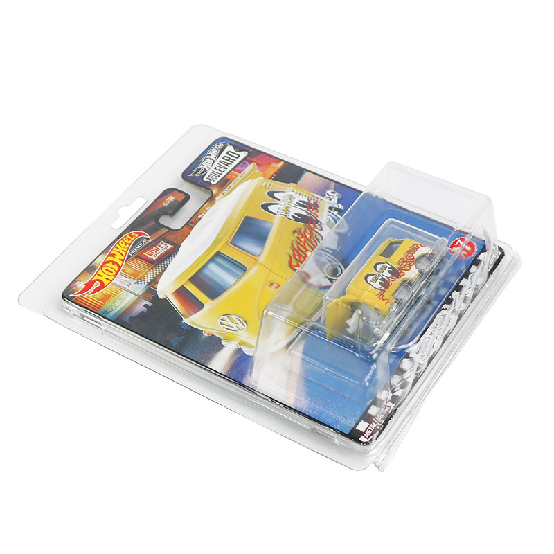 跨境热卖玩具吸塑包装 一次性透明PET/PS加厚对折吸塑盒 支持定制 来样来图贴牌加印logo 大中小款可选
