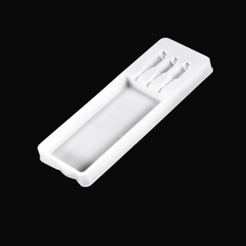 跨境专供 PVC 定制吸塑内托盘 礼品包装白色内衬盒