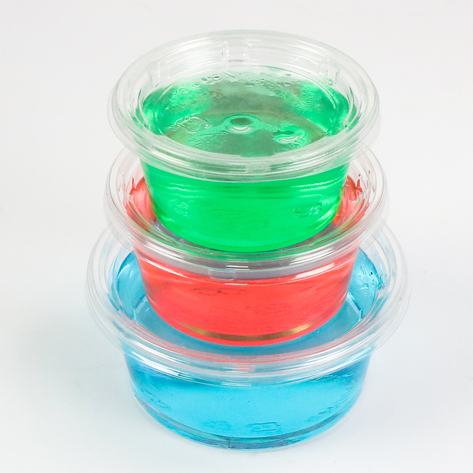 跨境专供 PET透明防漏酱料盒 多规格定制调料分装盒